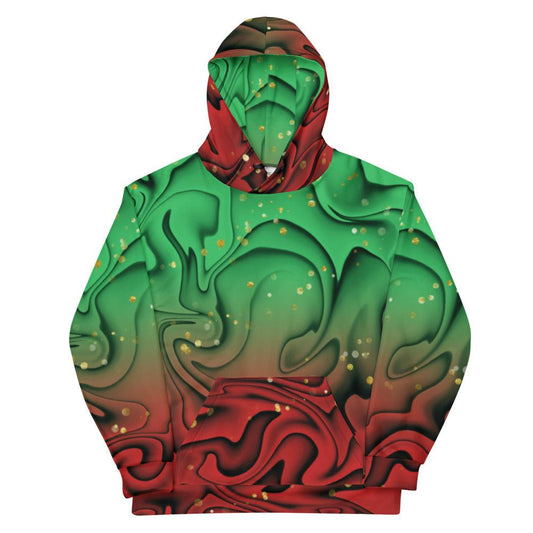 Red and Green Christmas Hoodie