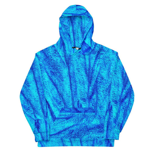 Blue on Blue Unisex Hoodie