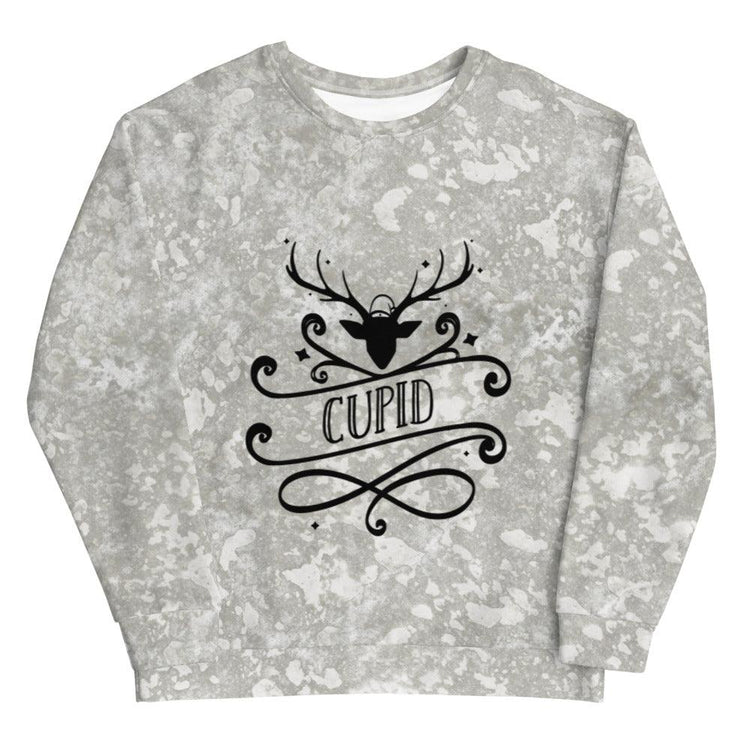 Silver Reindeer "Cupid" Unisex Sweatshirt