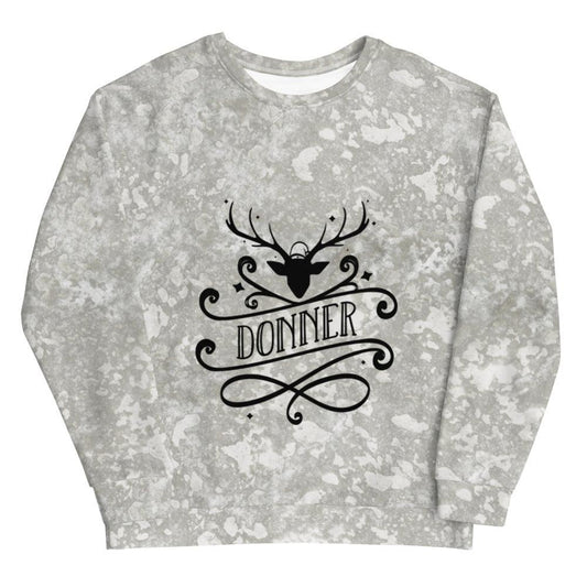 Silver Reindeer "Donner" Unisex Sweatshirt