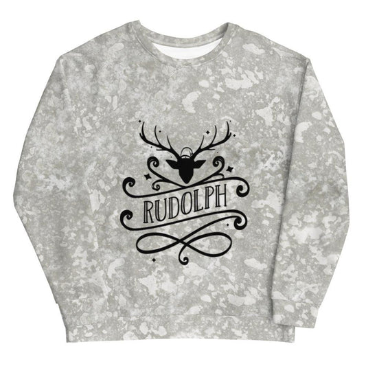 Silver Reindeer "Rudolph" Unisex Sweatshirt