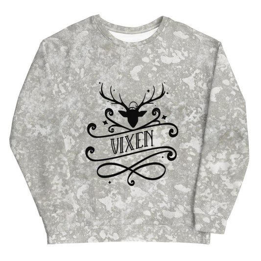 Silver Reindeer "Vixen" Unisex Sweatshirt