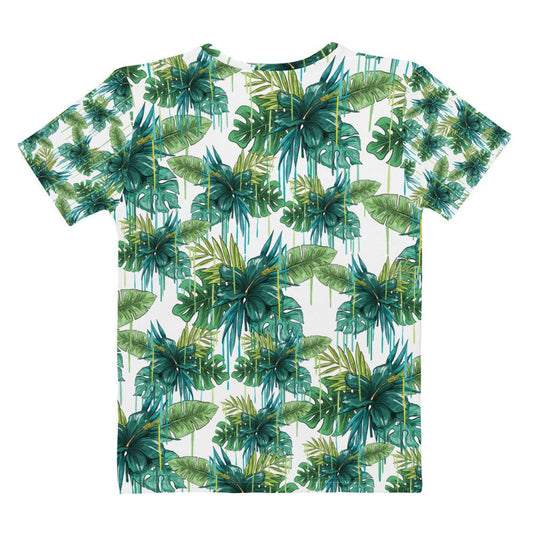 Green Tropical Women's T-shirt