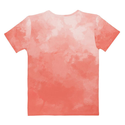 Tie-Dye Peach Women's T-shirt