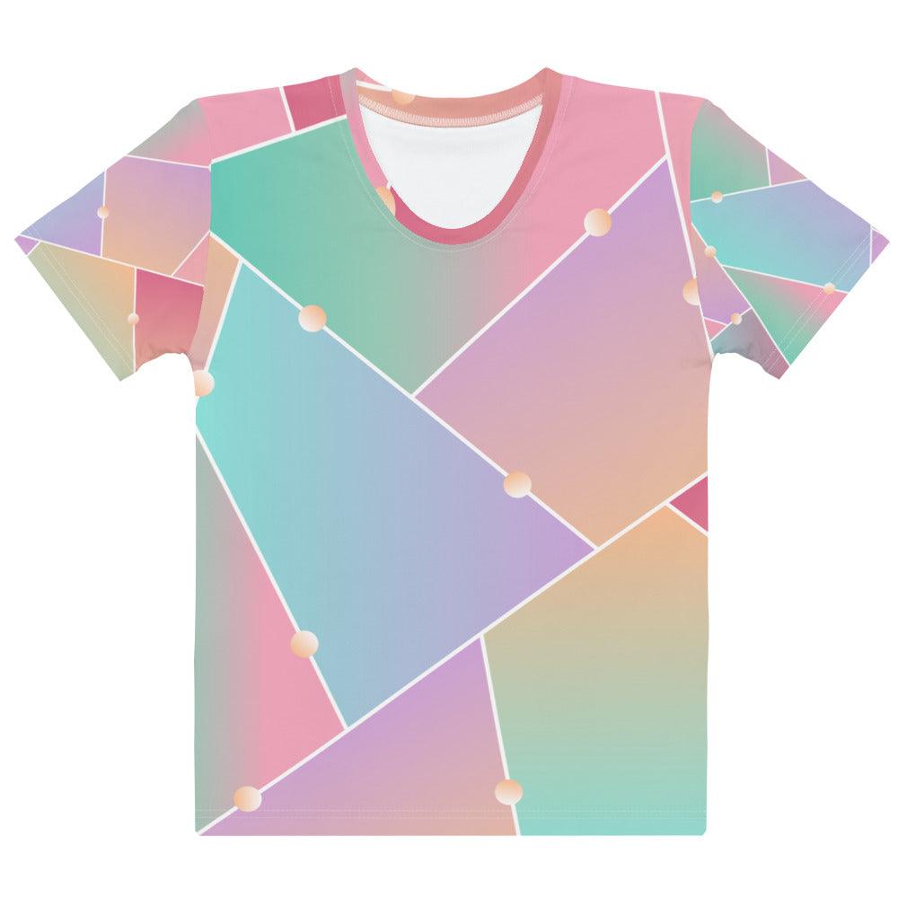Multi Geometric Women's T-shirt