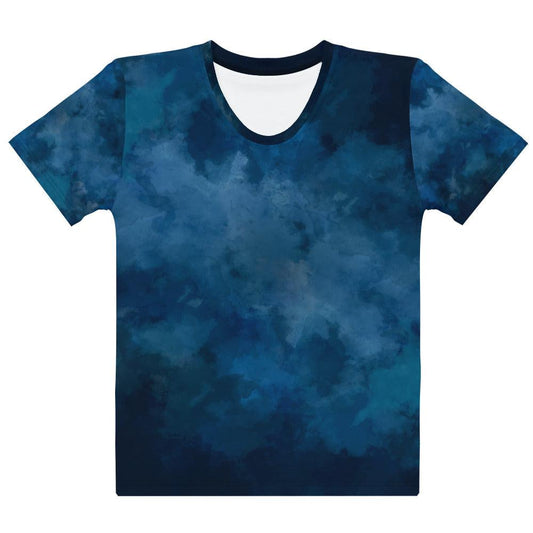 Tie-Dye Blue Women's T-shirt