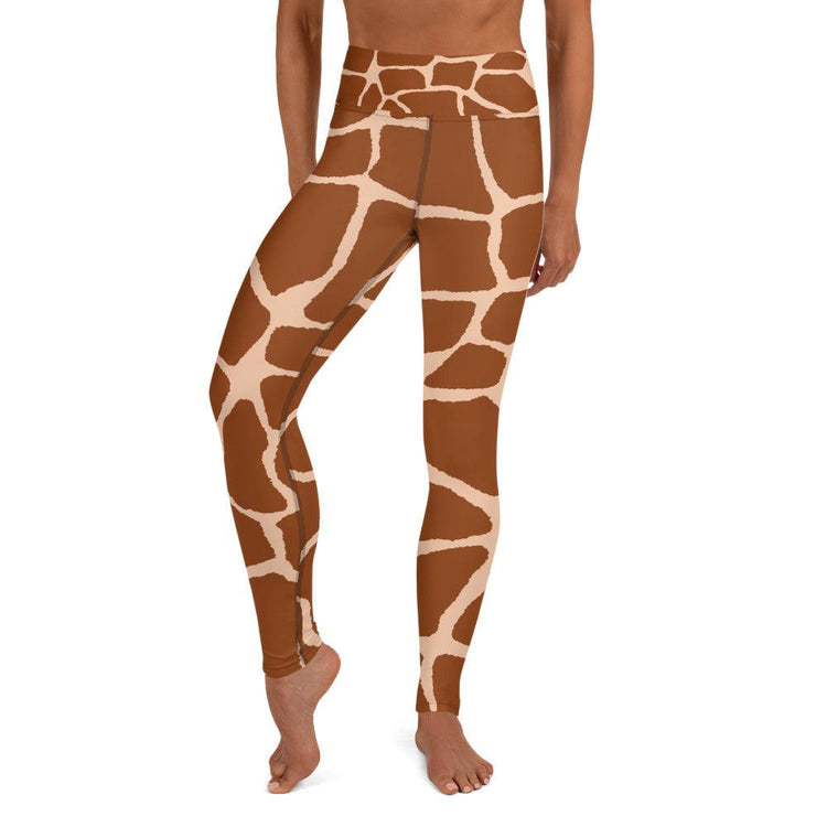 Giraffe Skin High Waisted Yoga Leggings