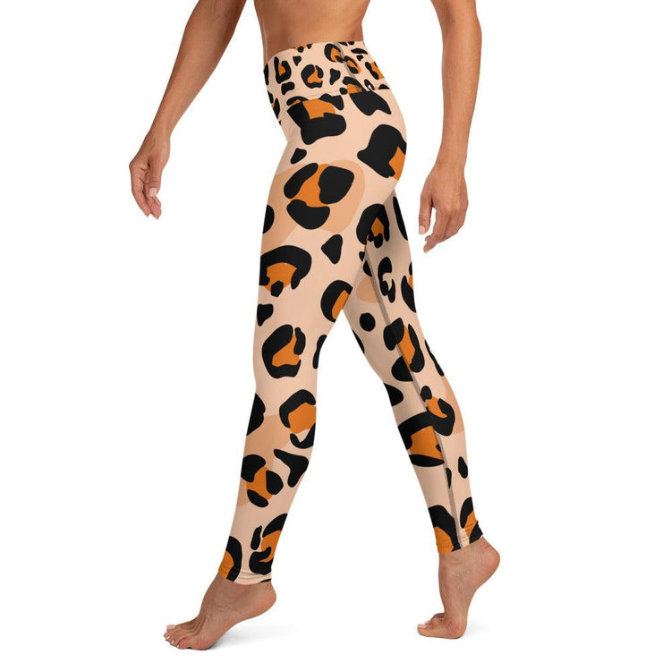 Cheetah High Waisted Yoga Leggings