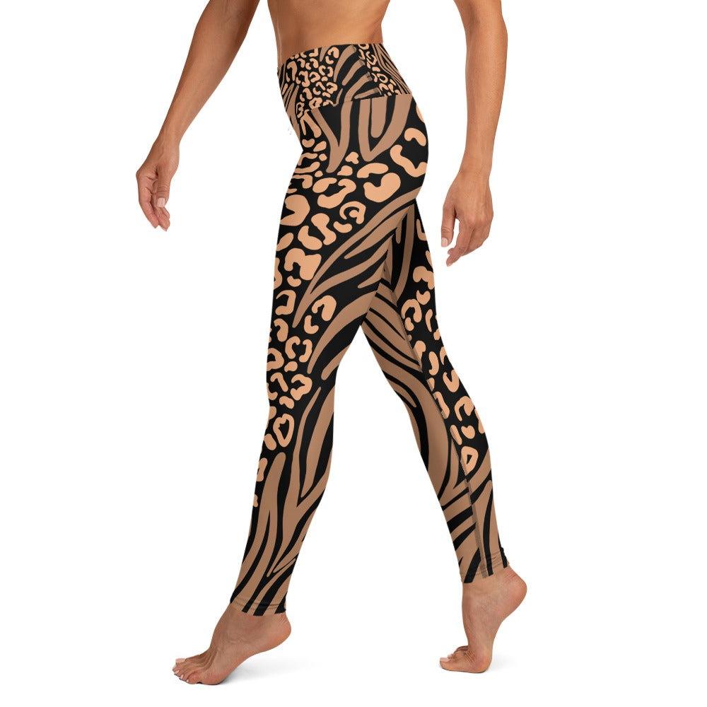 Tiger Leopard Skin Yoga Leggings