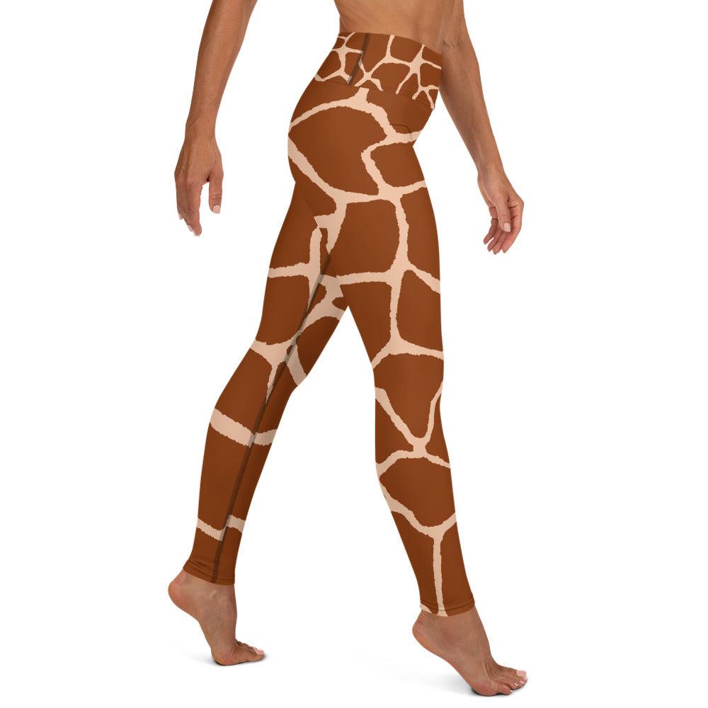 Giraffe Skin High Waisted Yoga Leggings