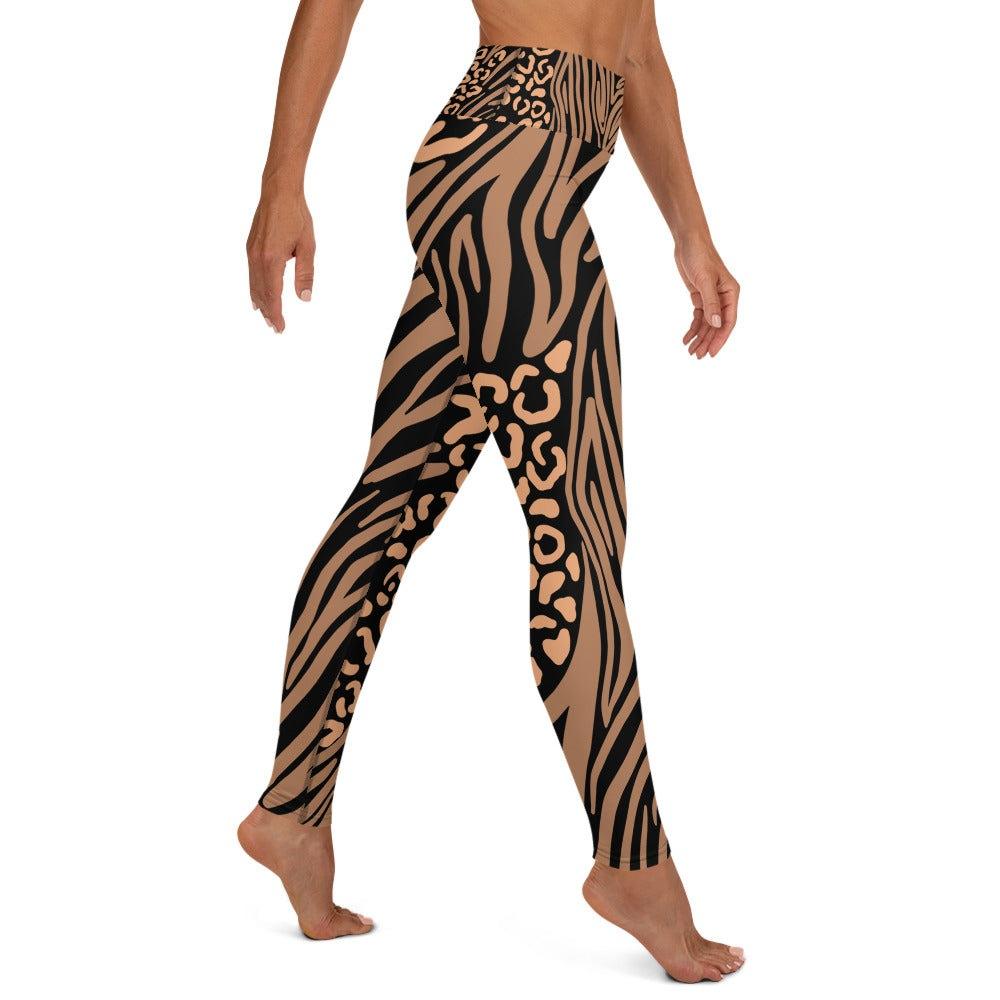 Tiger Leopard Skin Yoga Leggings