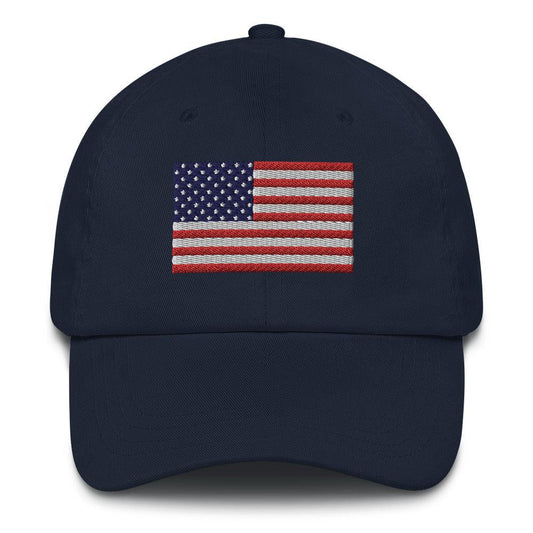 American Flag Dad Hat