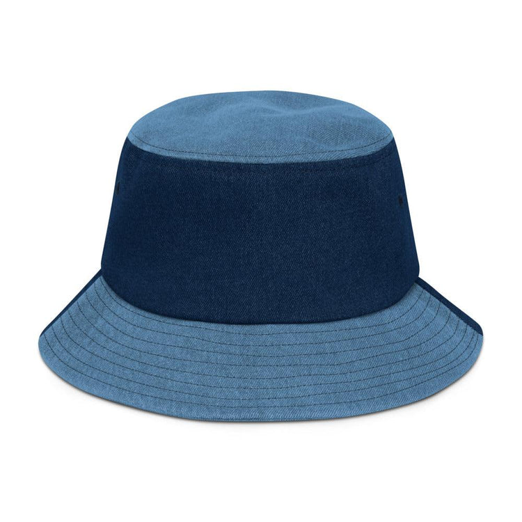 Sunset at The Beach Denim Bucket Hat