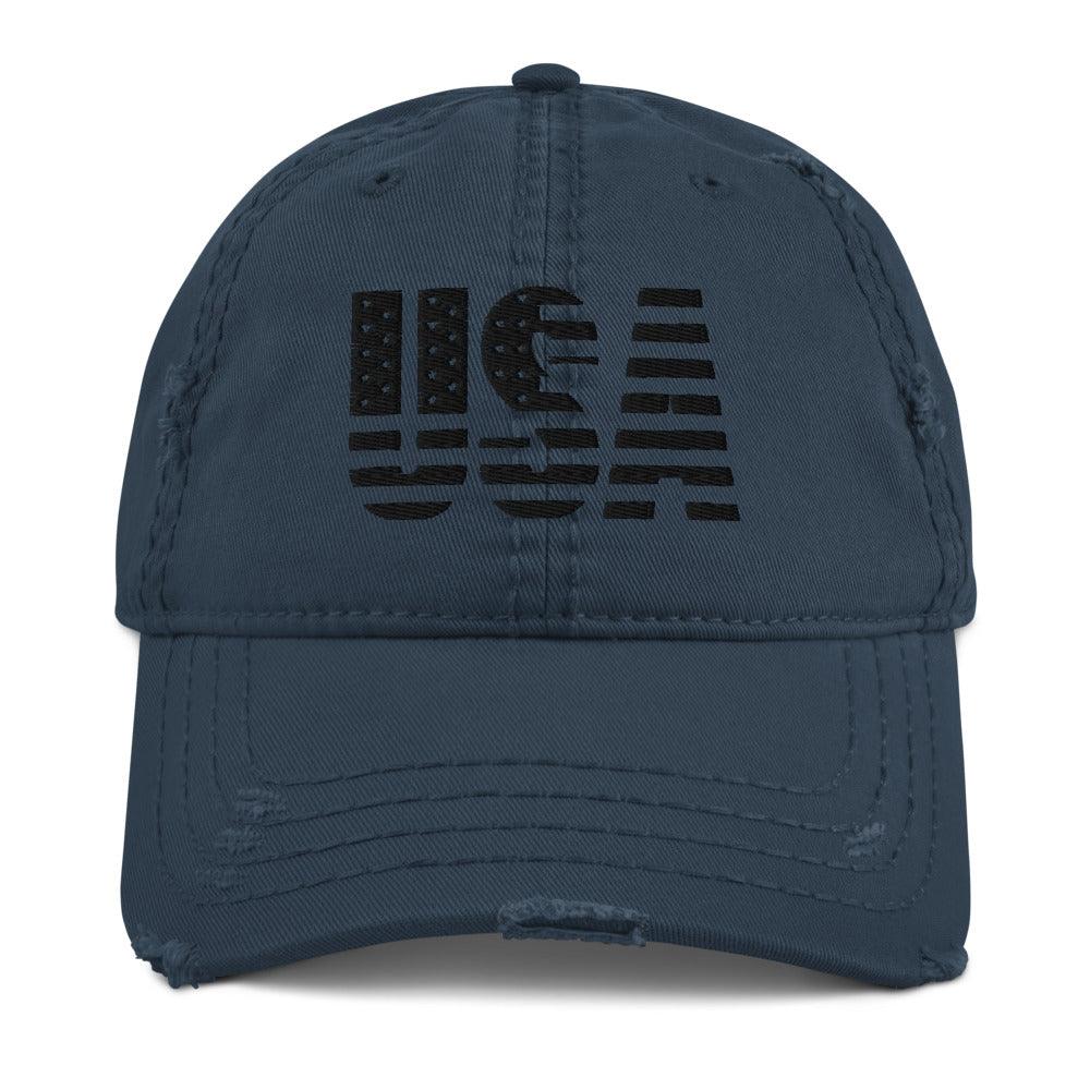 USA Distressed Dad Hat