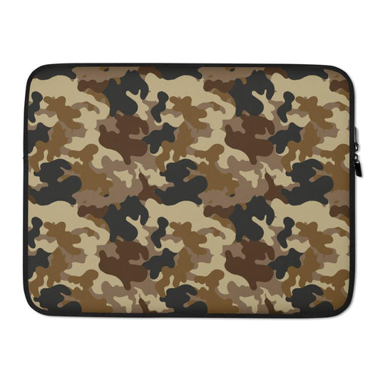 Brown Camo Laptop Sleeve