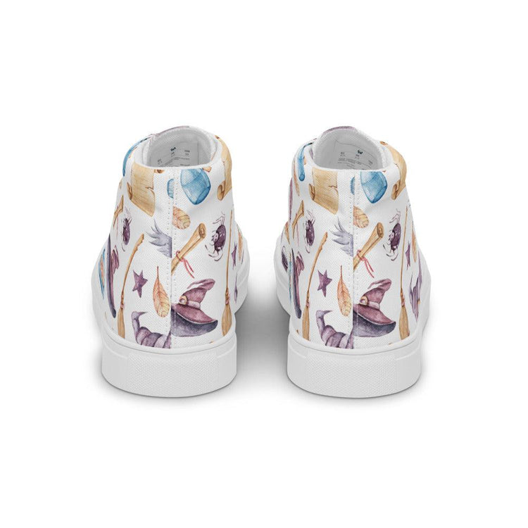 Do You Believe In Magic Men’s High Top Canvas Shoes - MessyBunFun - Your Destination for Stylish Unisex Clothing, Tops and bottoms - MessyBunFun.com