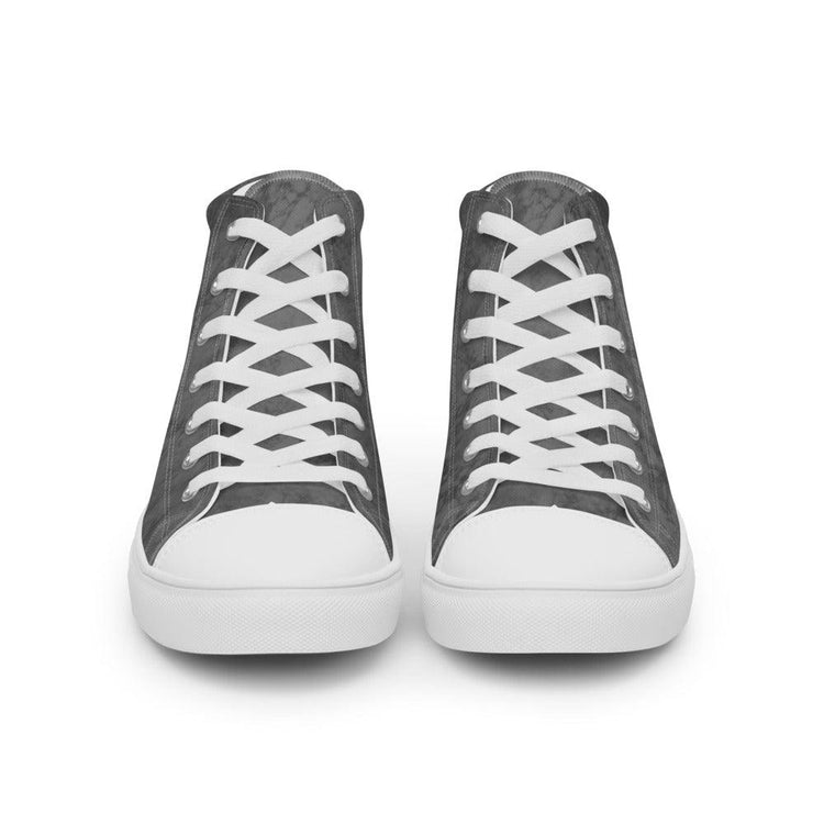 Elephant Skin Men’s High Top Canvas Shoes