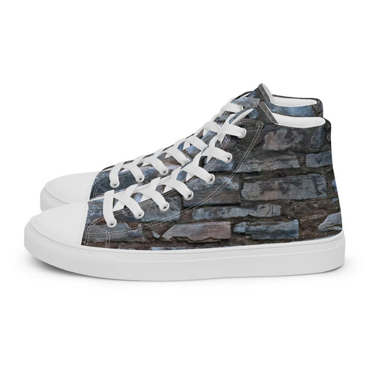 Stone Cold Men’s High Top Canvas Shoes