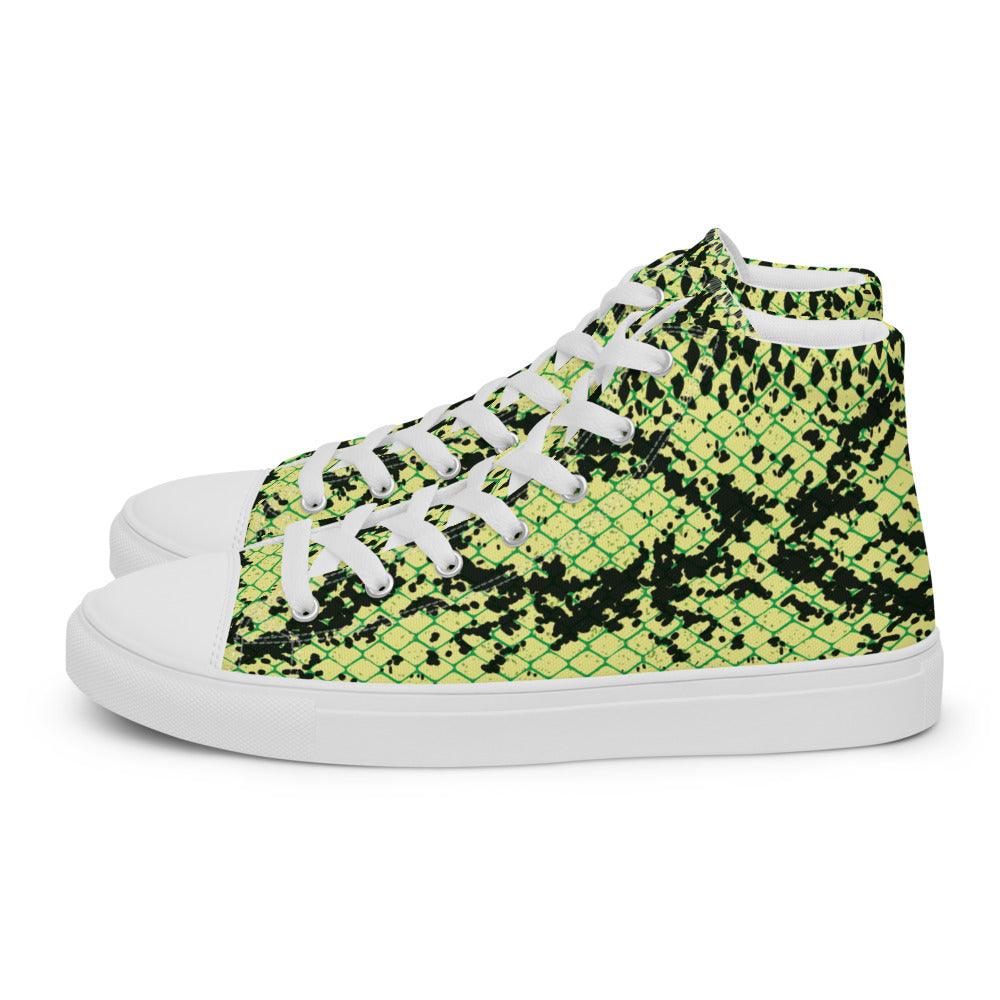 Pavement Pizza Men’s High Top Canvas Shoes