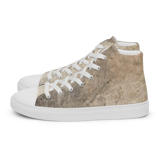 Dirty Dirty Dirty Men’s High Top Canvas Shoes - MessyBunFun - Your Destination for Stylish Unisex Clothing, Tops and bottoms - MessyBunFun.com