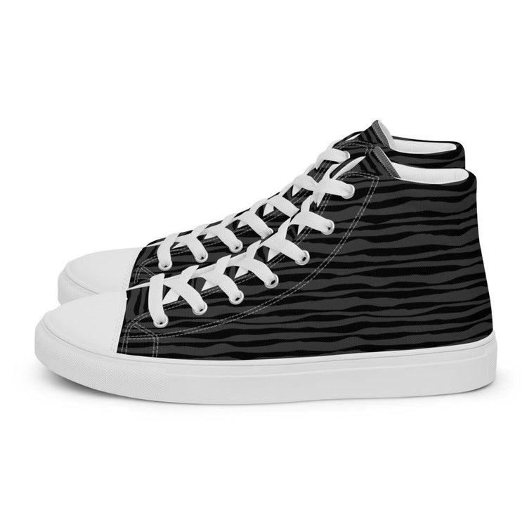 Speedway Men’s High Top Canvas Shoes - MessyBunFun - Your Destination for Stylish Unisex Clothing, Tops and bottoms - MessyBunFun.com