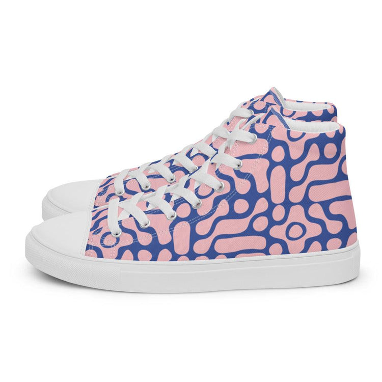 Miniature Golf Men’s High Top Canvas Shoes - MessyBunFun - Your Destination for Stylish Unisex Clothing, Tops and bottoms - MessyBunFun.com