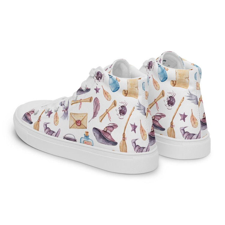 Do You Believe In Magic Men’s High Top Canvas Shoes - MessyBunFun - Your Destination for Stylish Unisex Clothing, Tops and bottoms - MessyBunFun.com