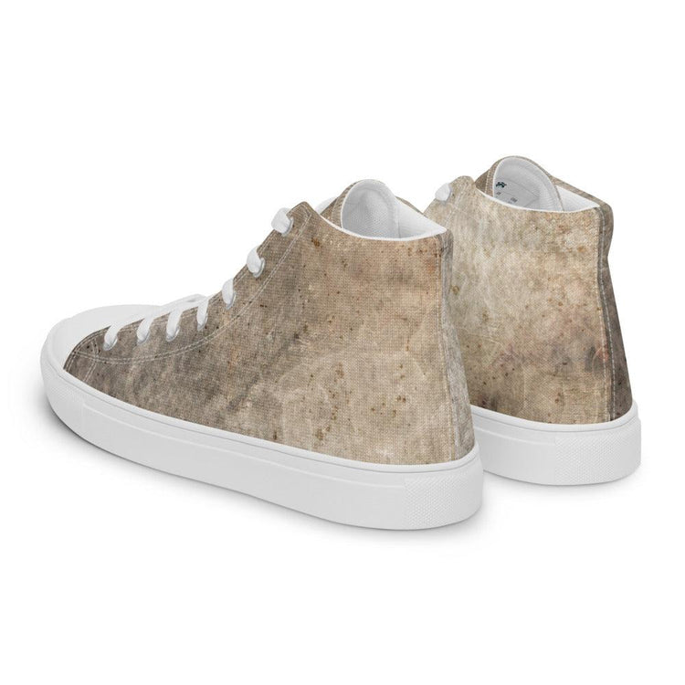 Dirty Dirty Dirty Men’s High Top Canvas Shoes - MessyBunFun - Your Destination for Stylish Unisex Clothing, Tops and bottoms - MessyBunFun.com