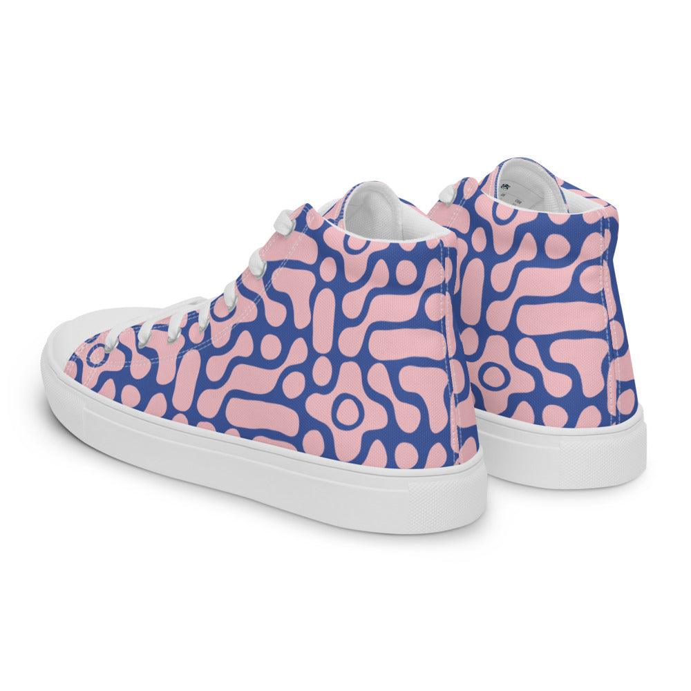 Miniature Golf Men’s High Top Canvas Shoes - MessyBunFun - Your Destination for Stylish Unisex Clothing, Tops and bottoms - MessyBunFun.com