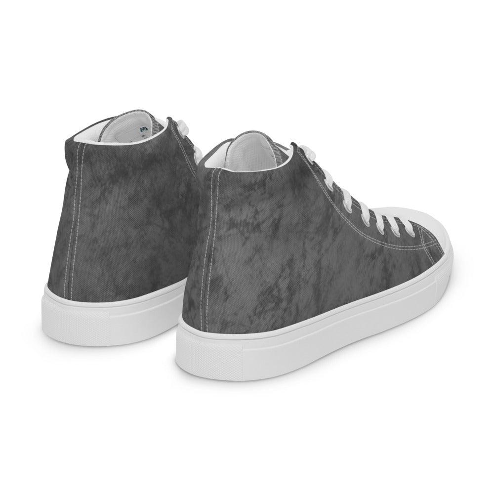 Elephant Skin Men’s High Top Canvas Shoes