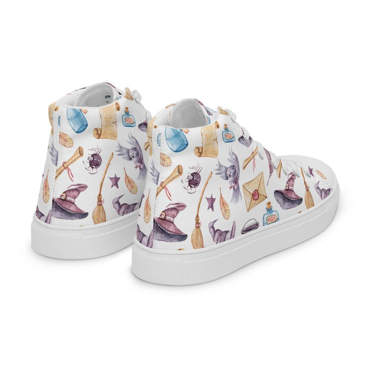 Do You Believe In Magic Men’s High Top Canvas Shoes - MessyBunFun - Your Destination for Stylish Unisex Clothing, Tops and bottoms - MessyBunFun.com