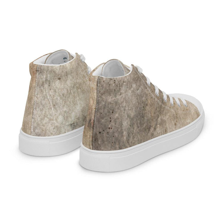 Dirty Dirty Dirty Men’s High Top Canvas Shoes - MessyBunFun - Your Destination for Stylish Unisex Clothing, Tops and bottoms - MessyBunFun.com