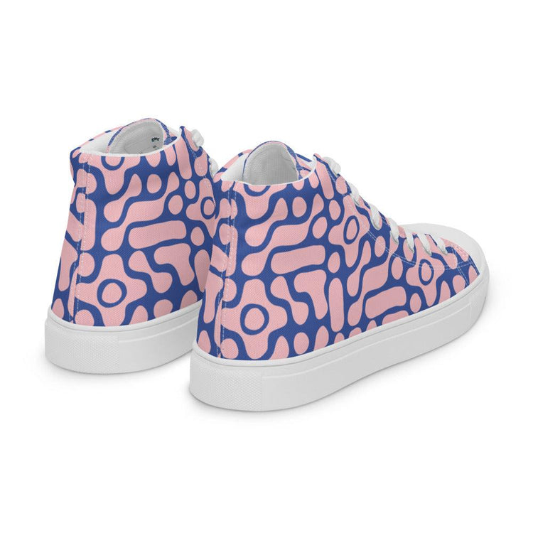 Miniature Golf Men’s High Top Canvas Shoes - MessyBunFun - Your Destination for Stylish Unisex Clothing, Tops and bottoms - MessyBunFun.com