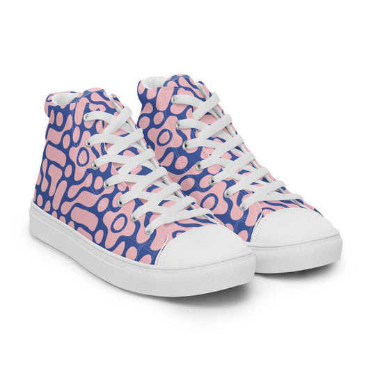 Miniature Golf Men’s High Top Canvas Shoes - MessyBunFun - Your Destination for Stylish Unisex Clothing, Tops and bottoms - MessyBunFun.com