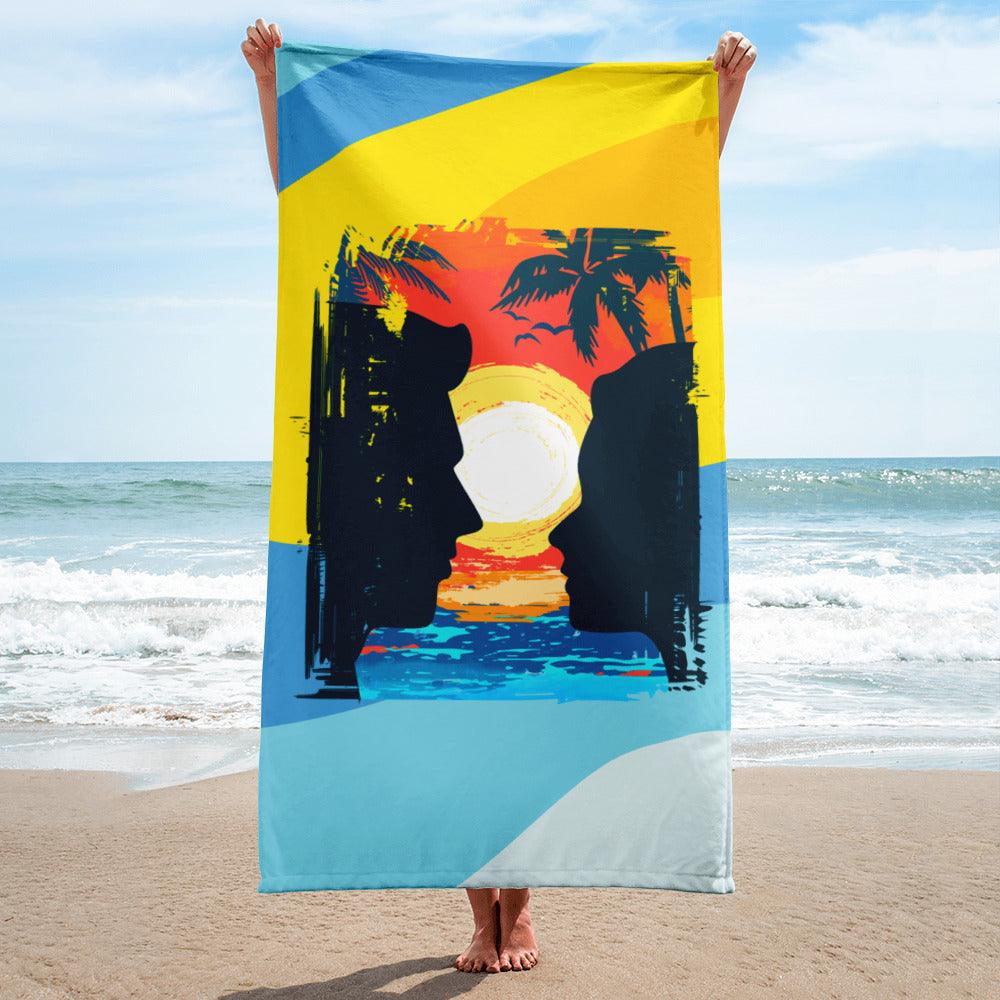 Romance In The Beach Towel