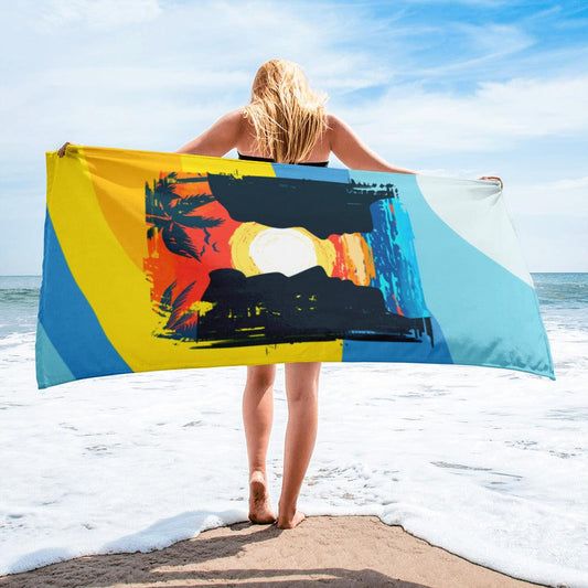 Romance In The Beach Towel