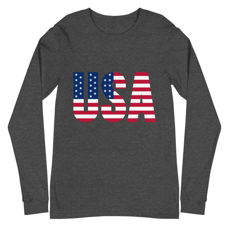 USA Unisex Long Sleeve T-Shirt