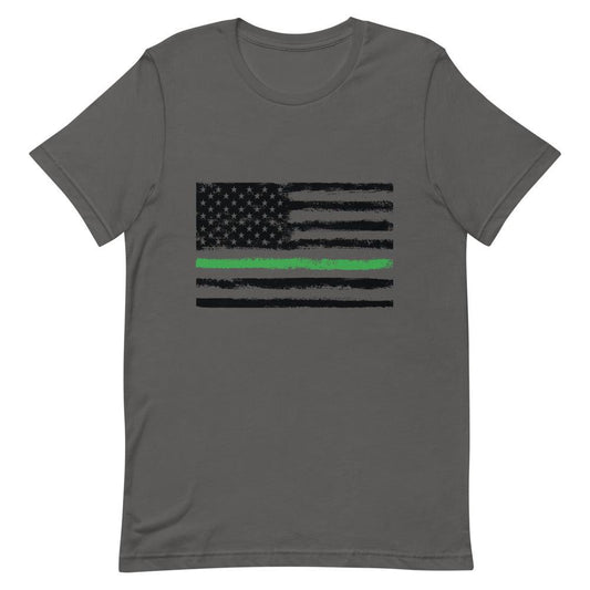Border Patrol Flag Short-Sleeve Unisex T-Shirt