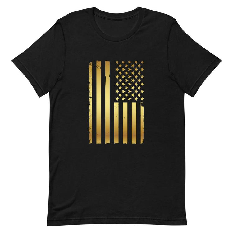 Gold Flag Short-Sleeve Unisex T-Shirt