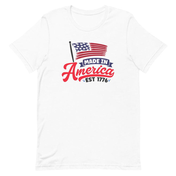 Made in America Adult Unisex Short Sleeve T-Shirt