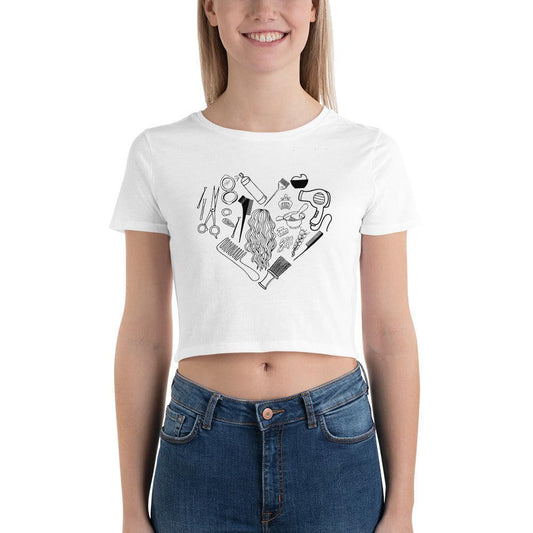 A Hairstylist's Heart Women’s Crop T-Shirt