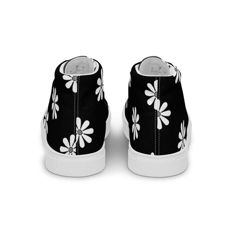 Oopsie Daisy Women’s High Top Canvas Shoes - MessyBunFun - Your Destination for Stylish Unisex Clothing, Tops and bottoms - MessyBunFun.com