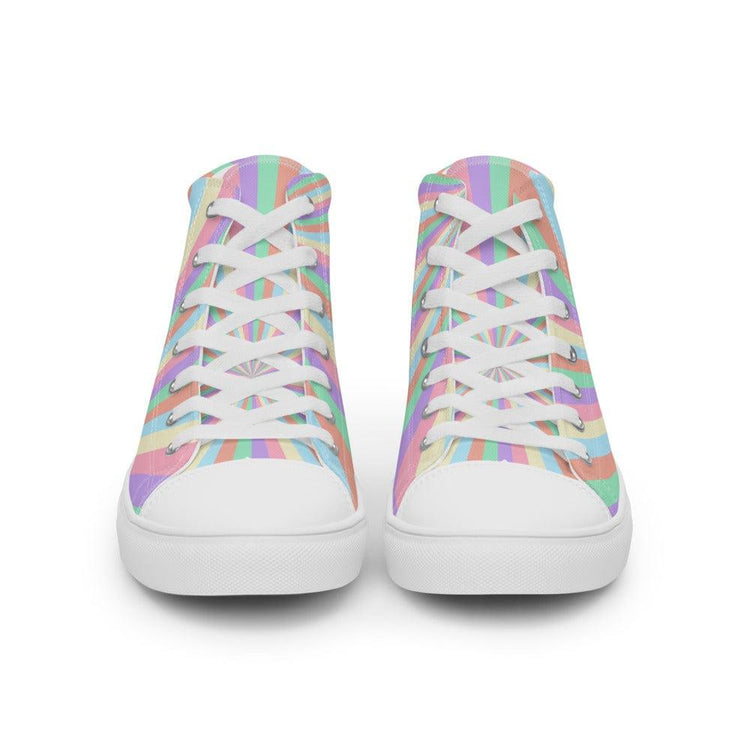 Have a Great Day Women’s High Top Canvas Shoes - MessyBunFun - Your Destination for Stylish Unisex Clothing, Tops and bottoms - MessyBunFun.com