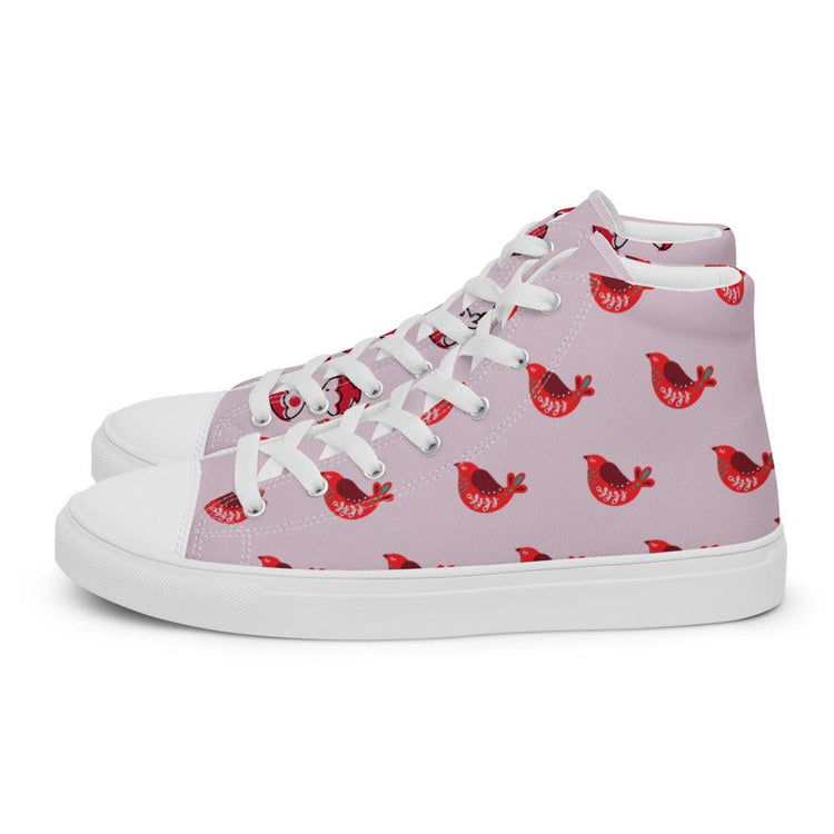 Kissin Cousins Women’s High Top Canvas Shoes - MessyBunFun - Your Destination for Stylish Unisex Clothing, Tops and bottoms - MessyBunFun.com