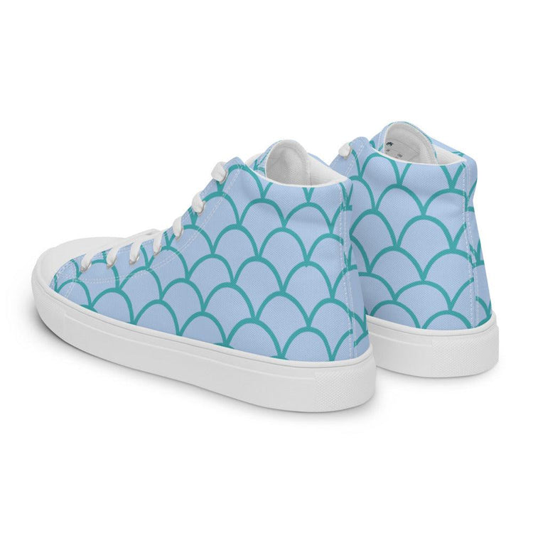 A Mermaid's Tale Women’s High Top Canvas Shoes