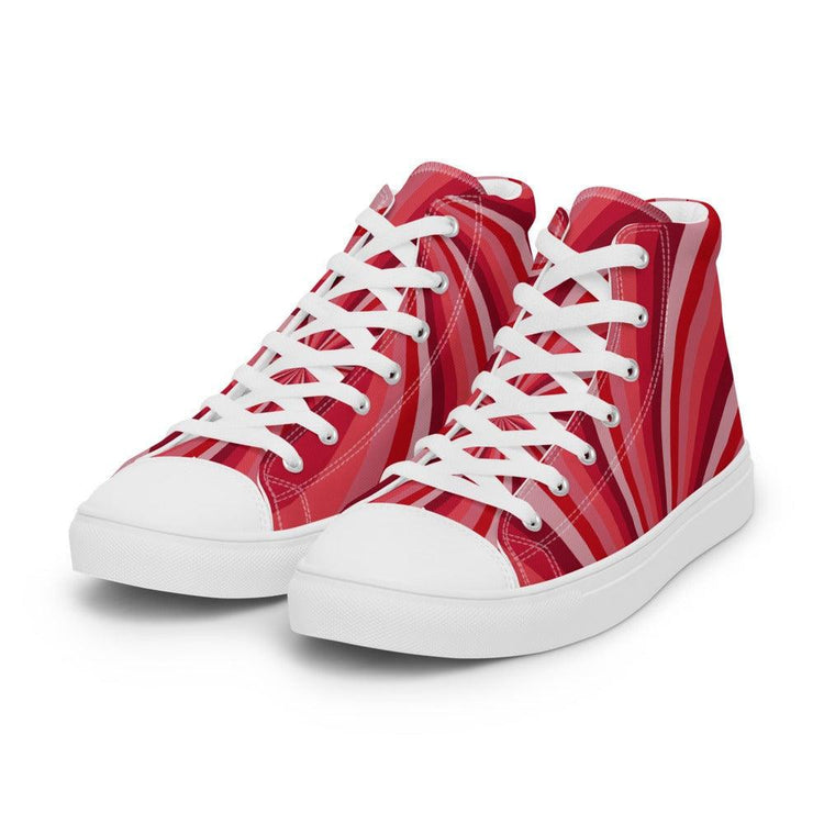 Redrum Women’s High Top Canvas Shoes - MessyBunFun - Your Destination for Stylish Unisex Clothing, Tops and bottoms - MessyBunFun.com